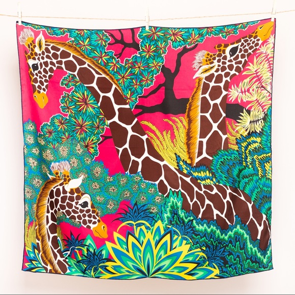 Silk Scarf/Head Wrap - Picture 1 of 2